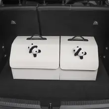 車用収納ボックス【バックトランク整理用・かわいく実用的なデザイン】