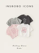 子供用 薄手短袖Tシャツ【男女兼用・夏用・かわいいデザイン】