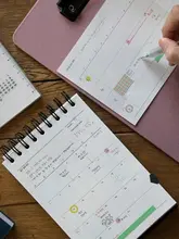 韓国風学習プラン帳【十分で目標達成・効率的な時間管理】