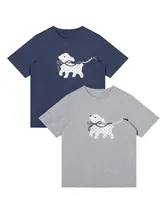半袖Tシャツ キッズ ボーイズ ガールズ 丸首 カートン柄 カジュアル おしゃれ 夏「gxgkids」