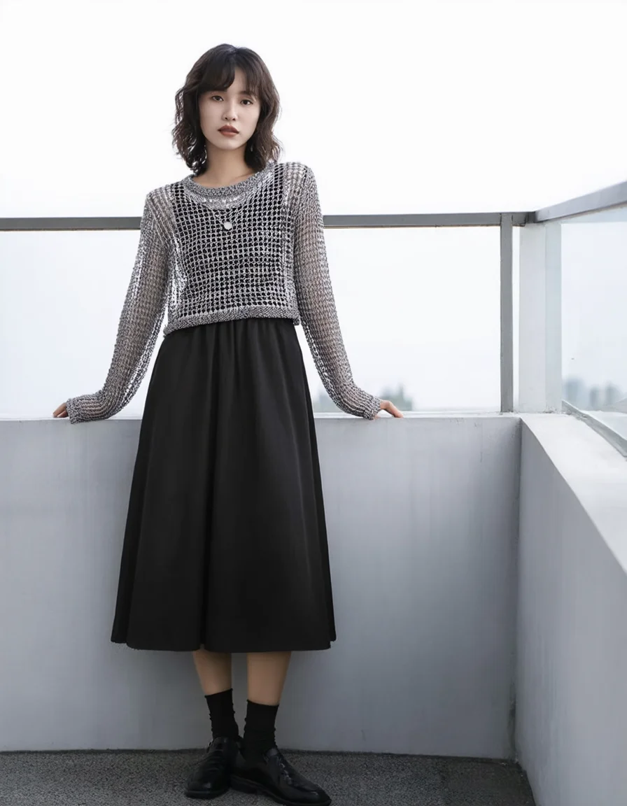 大人可愛い服 40代コーデ | 高首ニットセーターの選び方と着こなしの完全ガイド