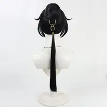 競馬娘コスプレ用ウィッグ【黒色・葛城アイドルスタイル】