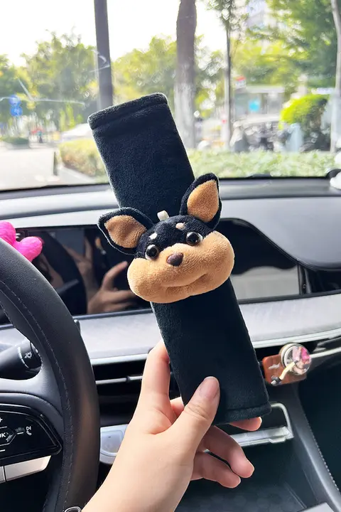 かわいいデザインの自動車シートベルト保護カバー【ユニークなデザイン・少女心】
