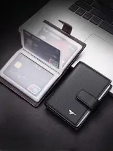 Septwolves 超薄型レザーケース 大容量カードホルダー