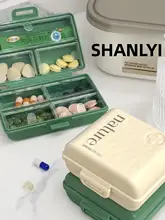 携帯用ミニ薬ケース【一日三食分装・密封防潮・便利な七日間用】