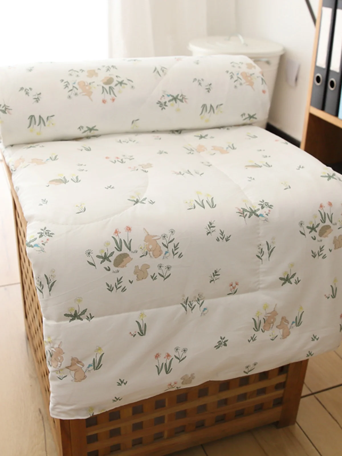 森の小うさぎ柄冷感夏用寝具：ひんやり敷布団の実際の効果と選び方