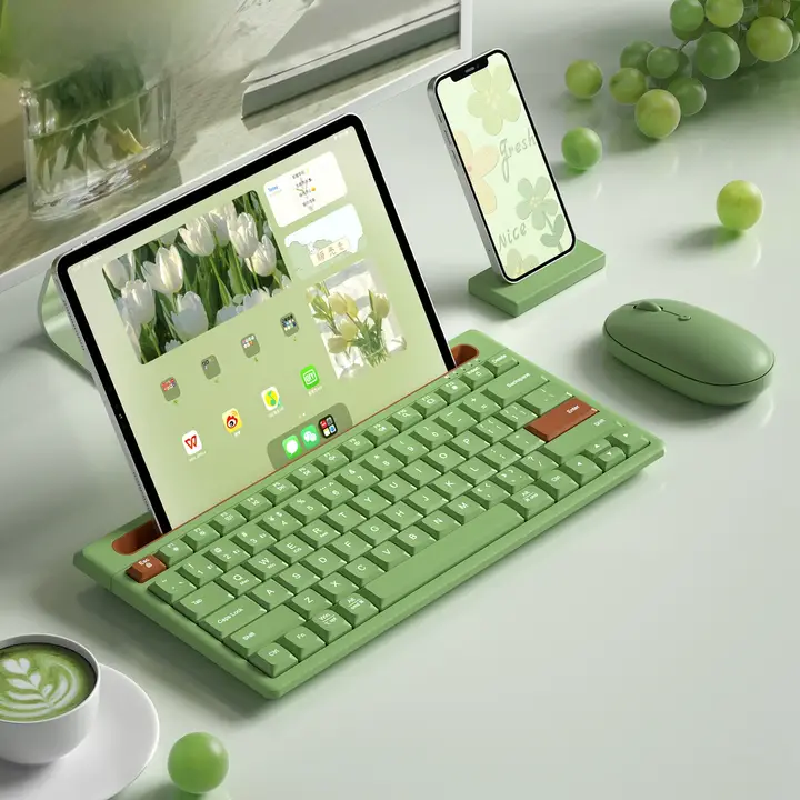 キーボード マウスセット ワイヤレス Bluetooth カードスロット付き タブレット対応 iPad Xiaomi Huawei Apple マジックキーボード対応 「BOW」