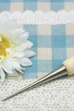 日本製 木製ステンレス鋼 穴あけ用直型ポンチ【レザー加工用・T型工具】