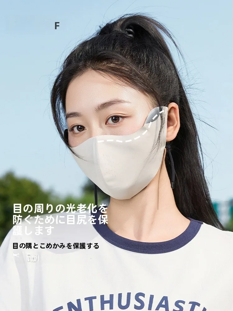 紫外線対策口元マスク：男女兼用・透湿・顔全体を保護する実用性の検証