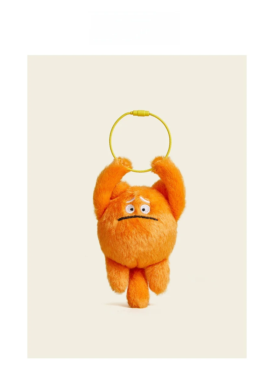 可愛い肥猫ぬいぐるみ：学生向け癒しキャラクターのバックチャームとキーホルダーとしての実用性