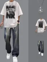 夏用 メンズ 半袖Tシャツ【コットン・ルーズフィット・ホワイト】