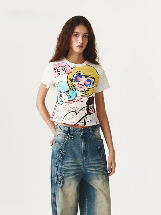 コミックコラボシリーズ 半袖Tシャツ【アートプリント・春夏用】