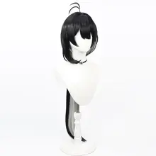 黒色の挑染が美しい水母ヘアのコスプレウィッグ【自由人・女漂泊者用】