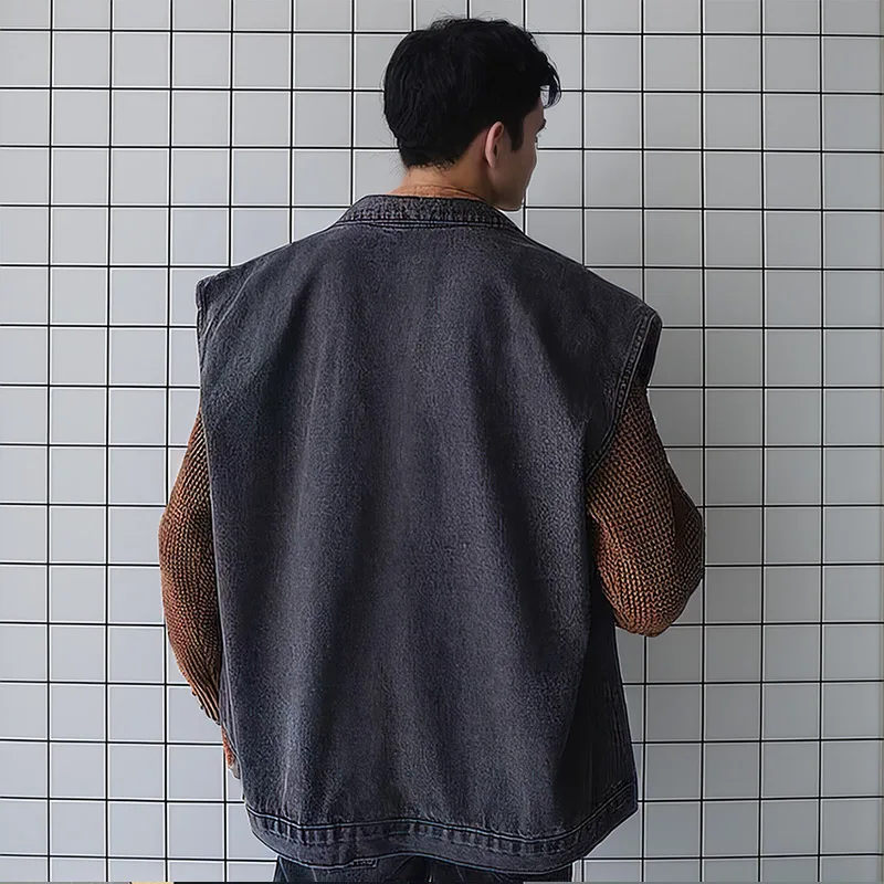 デニムベスト メンズはどんな感じ？実際の使い勝手を体感した結果