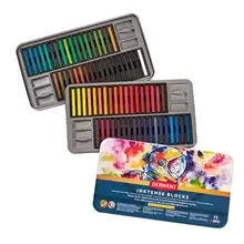 DERWENT Inktense Blocks 水彩固体絵具セット【12/24/36/72色・学生用・美術用】