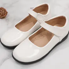 女児用 ブラックレザーシューズ【春秋・ソフトソール・パフォーマンス用・合唱・礼儀・花嫁】