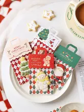 クリスマス用お菓子ラッピング袋【クッキー・マドレーヌ用・デコレーションカード付き】