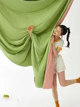 極上の柔らかさ！スイカデザインの冷感ケット【夏用・シングル・ダブル対応】