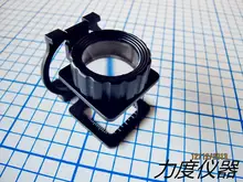 折りたたみ式ブラック塗装拡大鏡【布照明機能・視覚補助具】
