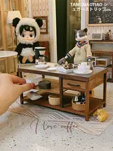 BJD家具 6点ベビーハウス コーヒーキャビネット コンソール