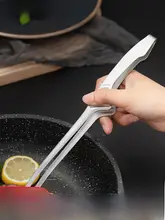 ステンレス製 バーベキュートング 食材をつかむトング キッチン用 熱くなりにくい トング