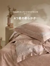 LUOLAI 極上の柔らかさの全棉二面起毛ベッドリネンセット【ダブルベッド用・掛け布団カバー・シーツ・枕カバー】（セットアップ対応）