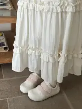 甘桃デザイン マジックテープ付きスニーカー【夏用・カジュアル・女性用】