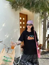 半袖Tシャツ ユニセックス クルーネック 金運アップ プリント ルーズ ストレート カジュアル 春夏 ブラック ホワイト 「WHYSTUDIO_」