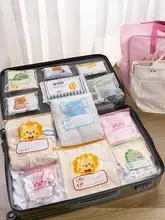 マタニティバッグ収納袋、赤ちゃん専用衣類シール