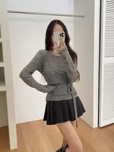 秋のトレンド！絶妙なレイヤードデザインのニットタンクトップ【極上の柔らかさ・女性用】（セットアップ対応）