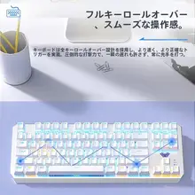 メカニカルキーボード F3087 有線 テンキーレス 青軸 赤軸 茶軸 ゲーミング オフィス ノートPC対応