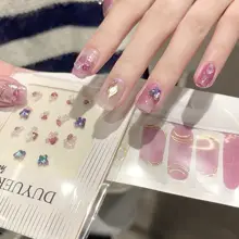 高級超きらきらネイルダイヤモンドシール【立体装飾用・顔・指用】