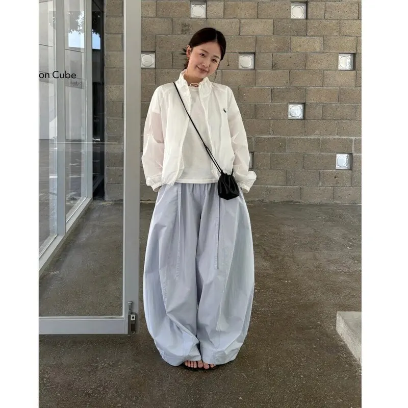 春夏用 ウエストゴム付きカジュアルワイドパンツ：イエベ春 骨格ナチュラルに最適なファッションアイテム