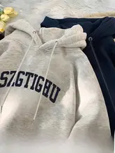 メンズ春秋用薄手フード付きスウェットパーカー【アメリカンヴィンテージ・ゆったりフィット・カジュアル】