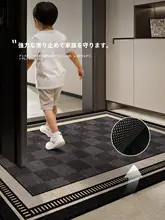 高級感ある防滑マット【耐汚れ・カット可能・室内外兼用】
