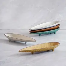 魚皿 食器 家庭用 陶器 ヴィンテージ ラグジュアリー 高美感 精巧 高級