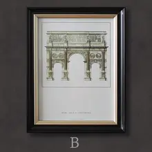 アメリカンカントリー風装飾画【古典ヨーロッパ建築・ルネッサンスアート】