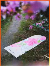 Egomovヨガマット【PU印刷・防滑・天然ゴム・拡張サイズ・半楕円形】