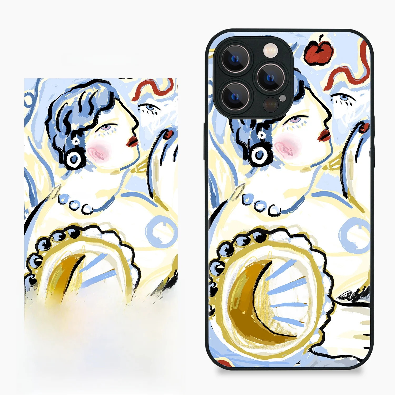 クリエイティブイラストスマホケース：デザイン性と保護機能のバランスを実現