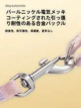 犬用ハーネス式リード【中型犬・防爆デザイン・テディベア用】