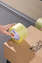 透明テープ【高粘着・強力封緘用・幅広タイプ】