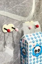 穴あけ不要の壁掛けティッシュホルダー【トイレ用・収納便利】