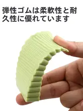 防盗・防風・防衝撃 寸止めドアストッパー【穴あけ不要・ゴム製・ガラスドア用】