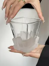 砂マット仕上げのデザイングラス【限定アートスタイル・冷却機能付き】