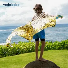 Vodabeba 吸水速乾ビーチタオル【大判・子供＆大人用・水泳・サウナ対応】