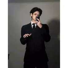 男士用カジュアルジャケット【パッド付き・上品なデザイン・面接やデートに最適】（セットアップ対応）