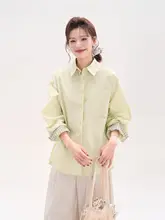香りのあるチェック柄 袖口デザインシャツ【春用・通勤対応】
