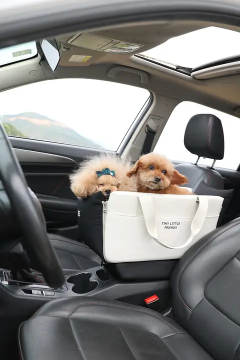 ペット用車載ソファーシート【防水・持ち運び便利・犬用ベッド】