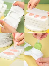 法焙客 シリコン製アイスキャンディーモールド【自宅用・赤ちゃん向け・アイスクリーム・蒸しケーキ型】