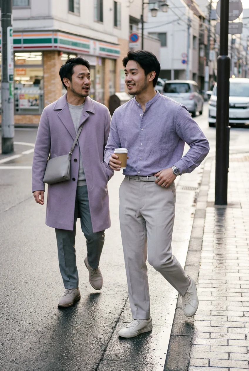 春コーデの基本を徹底解説！色・柄・レイヤードの選び方